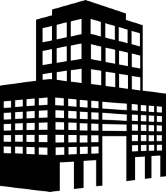 City Buildings Silhouette Svg Vector, Free Vectors File